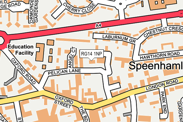 RG14 1NP map - OS OpenMap – Local (Ordnance Survey)