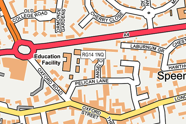 RG14 1NQ map - OS OpenMap – Local (Ordnance Survey)