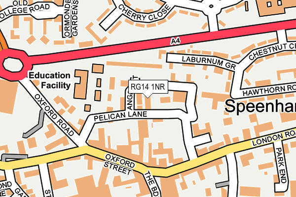 RG14 1NR map - OS OpenMap – Local (Ordnance Survey)