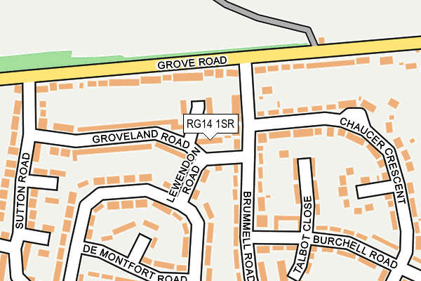 RG14 1SR map - OS OpenMap – Local (Ordnance Survey)