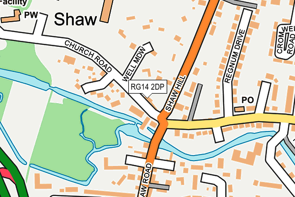 RG14 2DP map - OS OpenMap – Local (Ordnance Survey)