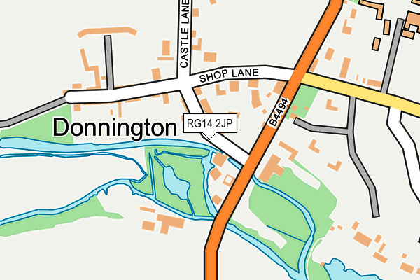 RG14 2JP map - OS OpenMap – Local (Ordnance Survey)