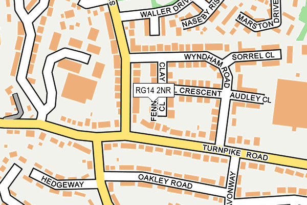 RG14 2NR map - OS OpenMap – Local (Ordnance Survey)