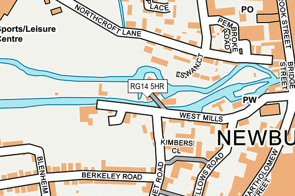 RG14 5HR map - OS OpenMap – Local (Ordnance Survey)