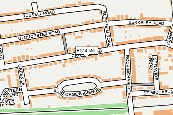 RG14 5NL map - OS OpenMap – Local (Ordnance Survey)