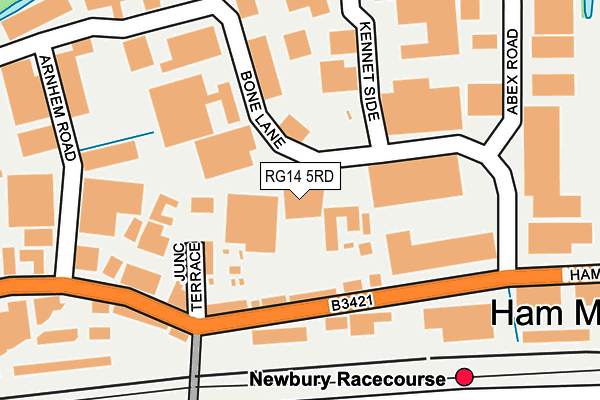 RG14 5RD map - OS OpenMap – Local (Ordnance Survey)