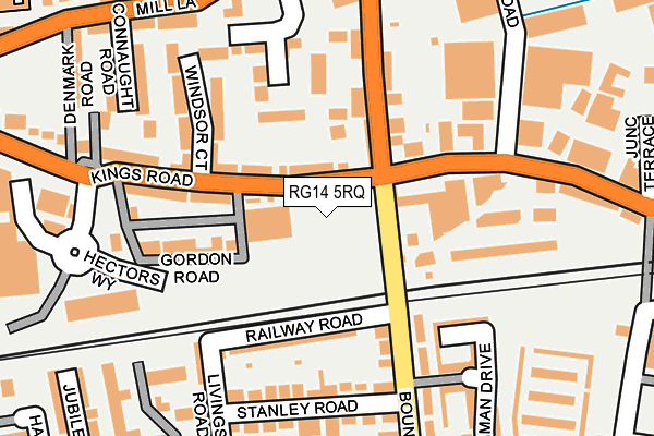 RG14 5RQ map - OS OpenMap – Local (Ordnance Survey)