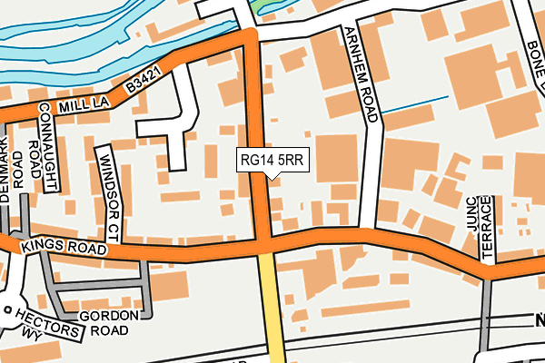 RG14 5RR map - OS OpenMap – Local (Ordnance Survey)