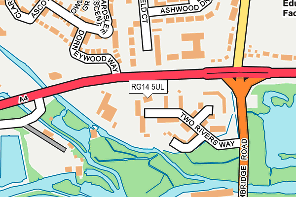 RG14 5UL map - OS OpenMap – Local (Ordnance Survey)