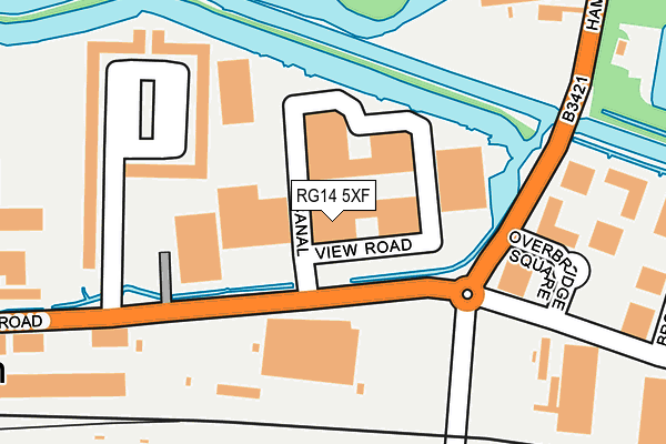 Map of INTERMAIL LIMITED at local scale