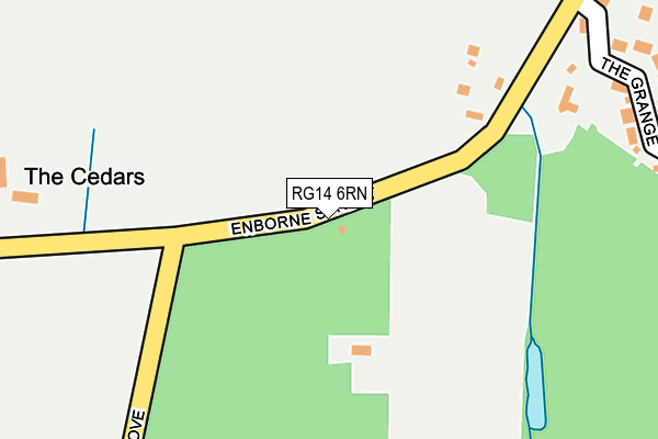 RG14 6RN map - OS OpenMap – Local (Ordnance Survey)