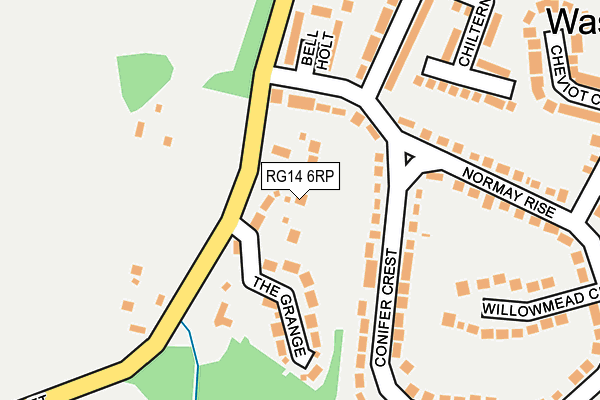 RG14 6RP map - OS OpenMap – Local (Ordnance Survey)