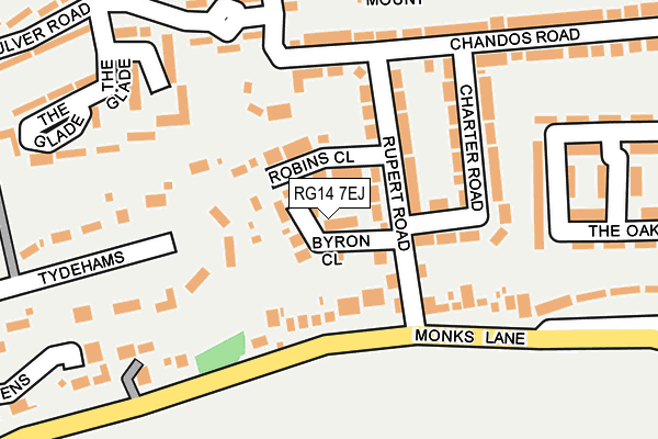 RG14 7EJ map - OS OpenMap – Local (Ordnance Survey)