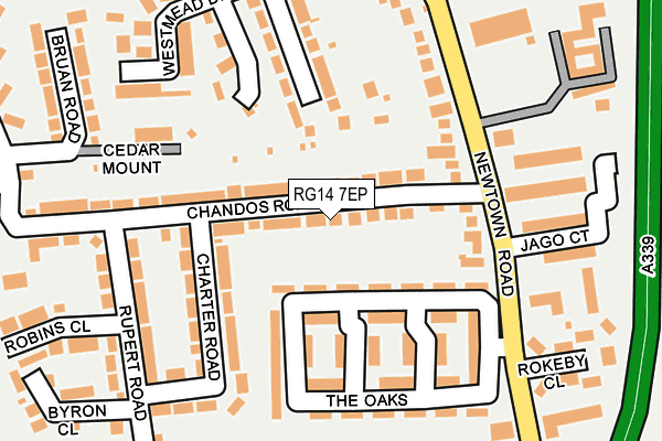 RG14 7EP map - OS OpenMap – Local (Ordnance Survey)