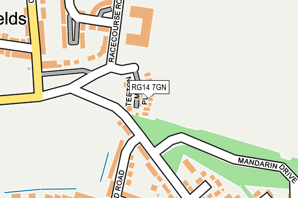 RG14 7GN map - OS OpenMap – Local (Ordnance Survey)