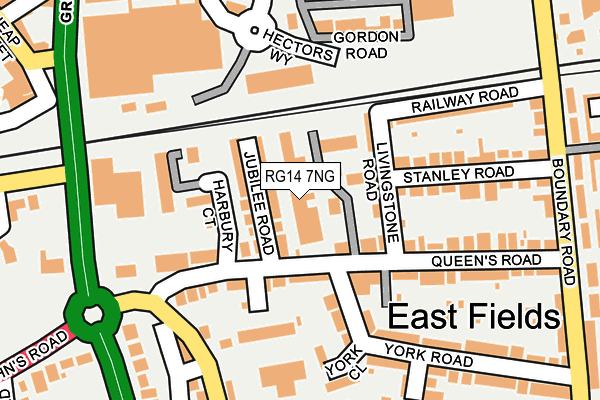 RG14 7NG map - OS OpenMap – Local (Ordnance Survey)