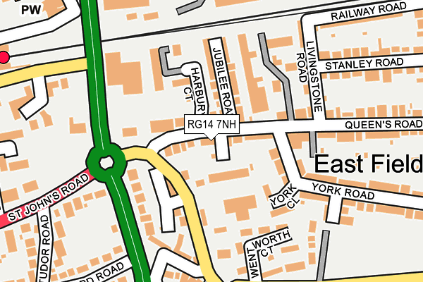 RG14 7NH map - OS OpenMap – Local (Ordnance Survey)