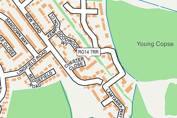 RG14 7RR map - OS OpenMap – Local (Ordnance Survey)