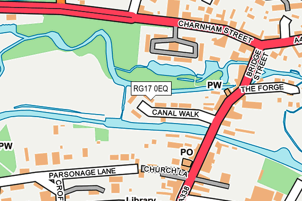 RG17 0EQ map - OS OpenMap – Local (Ordnance Survey)