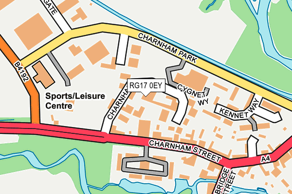 Map of MARTINEAU COURT MANAGEMENT (NEWBURY) LIMITED at local scale