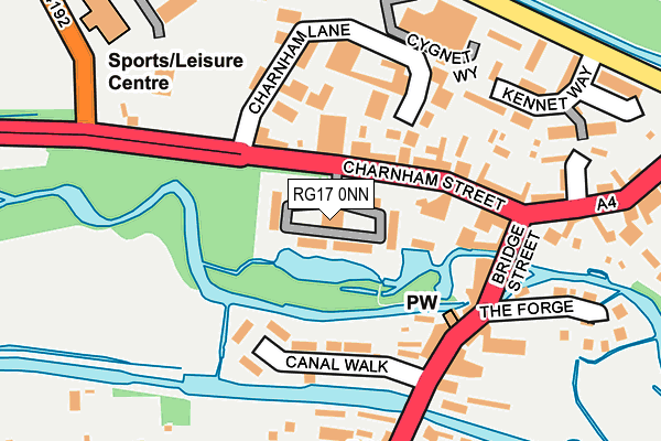 RG17 0NN map - OS OpenMap – Local (Ordnance Survey)