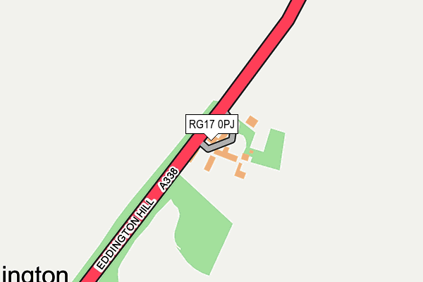 RG17 0PJ map - OS OpenMap – Local (Ordnance Survey)