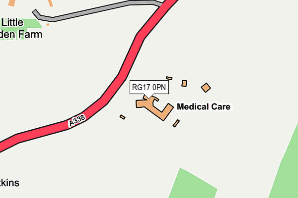 RG17 0PN map - OS OpenMap – Local (Ordnance Survey)