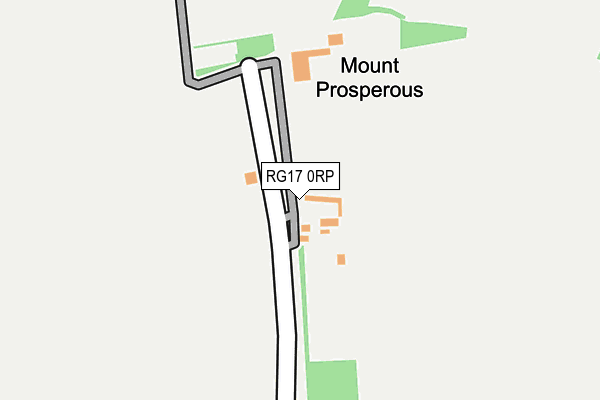 RG17 0RP map - OS OpenMap – Local (Ordnance Survey)