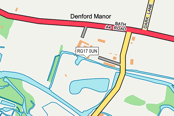 RG17 0UN map - OS OpenMap – Local (Ordnance Survey)