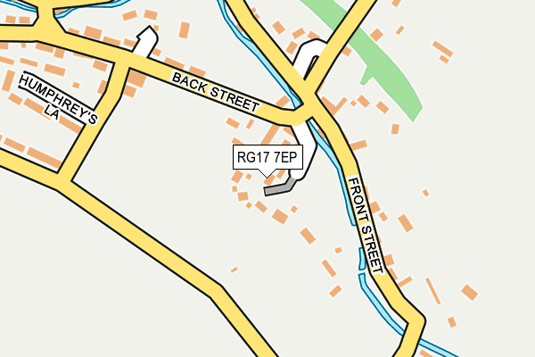 RG17 7EP map - OS OpenMap – Local (Ordnance Survey)