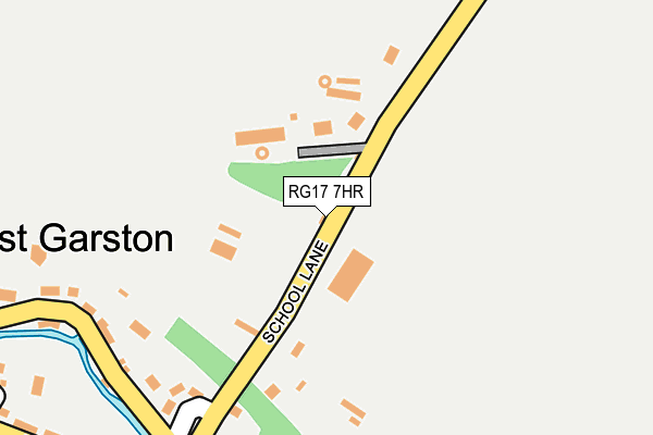 RG17 7HR map - OS OpenMap – Local (Ordnance Survey)