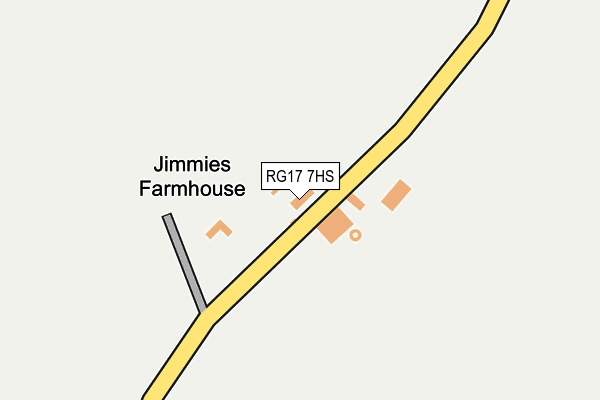 RG17 7HS map - OS OpenMap – Local (Ordnance Survey)