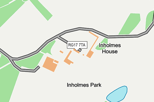 RG17 7TA map - OS OpenMap – Local (Ordnance Survey)