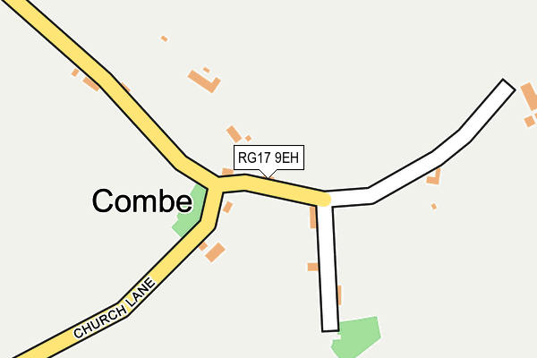 RG17 9EH map - OS OpenMap – Local (Ordnance Survey)