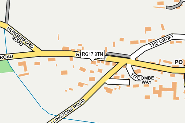 RG17 9TN map - OS OpenMap – Local (Ordnance Survey)