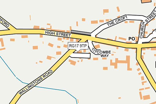 Map of EAST HOOK AND KINTBURY CHASE LLP at local scale
