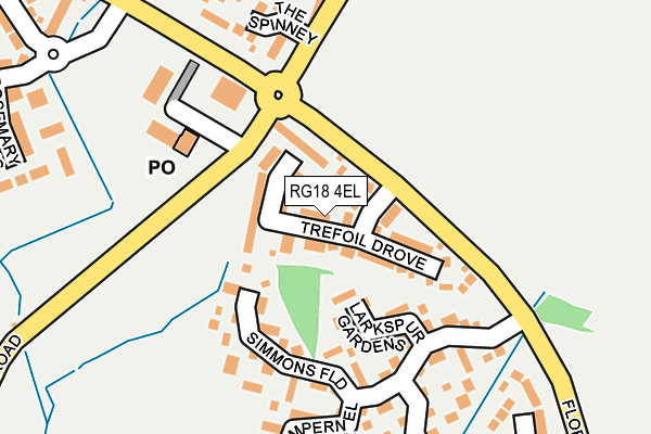 Map of CAROLINE ANGELL CONSULTING LIMITED at local scale
