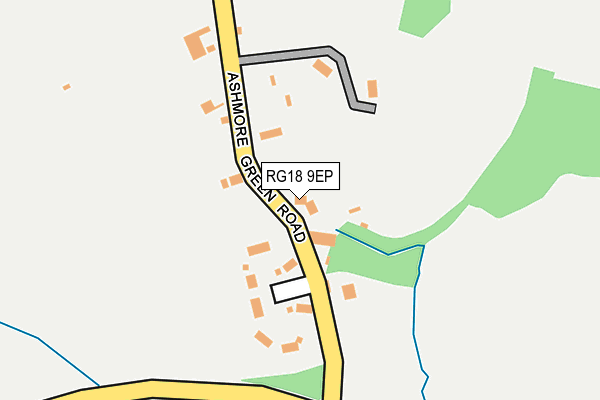 RG18 9EP map - OS OpenMap – Local (Ordnance Survey)