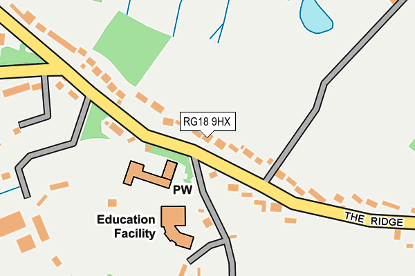 Map of PAISLEY BROWN LTD at local scale