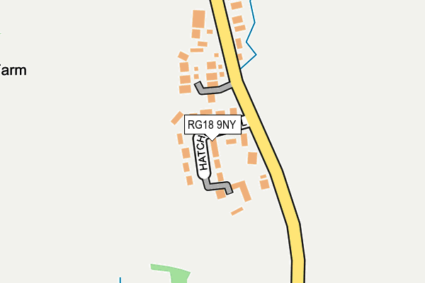 Map of BRZOZ LTD at local scale