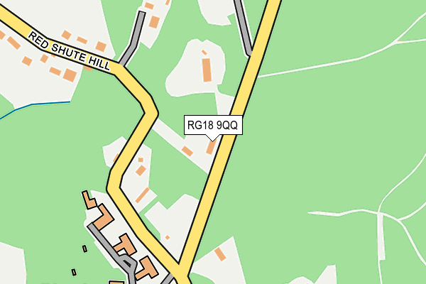 RG18 9QQ map - OS OpenMap – Local (Ordnance Survey)