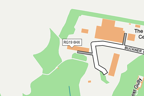 RG19 6HX map - OS OpenMap – Local (Ordnance Survey)