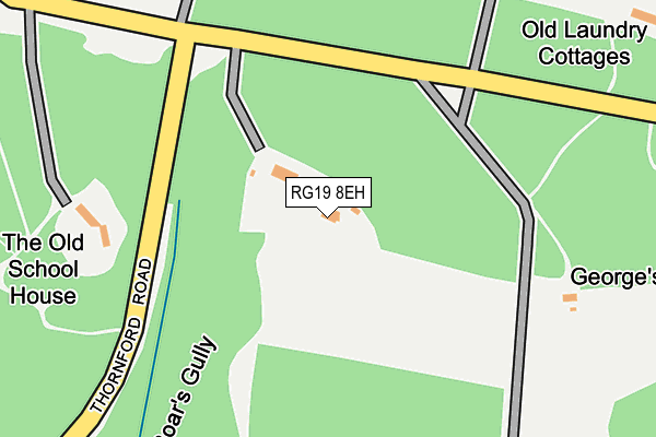 RG19 8EH map - OS OpenMap – Local (Ordnance Survey)