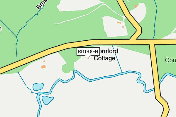 RG19 8EN map - OS OpenMap – Local (Ordnance Survey)