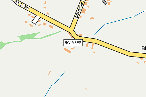 RG19 8EP map - OS OpenMap – Local (Ordnance Survey)