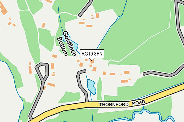 RG19 8FN map - OS OpenMap – Local (Ordnance Survey)