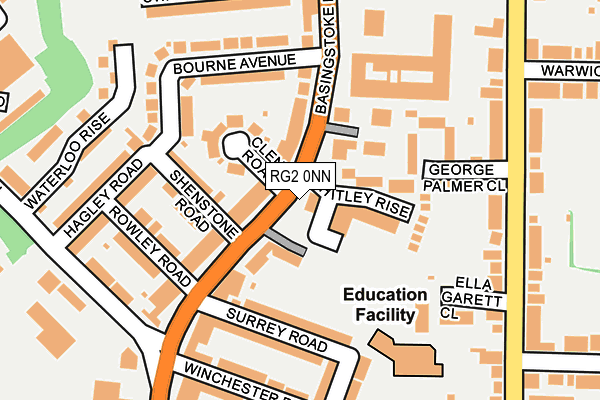 RG2 0NN map - OS OpenMap – Local (Ordnance Survey)