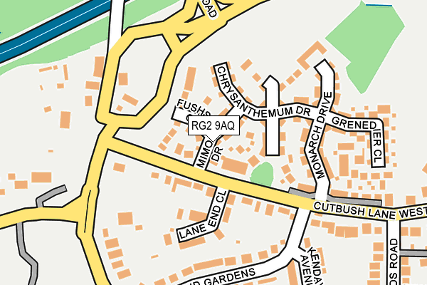 Map of RIBBON786 LTD at local scale