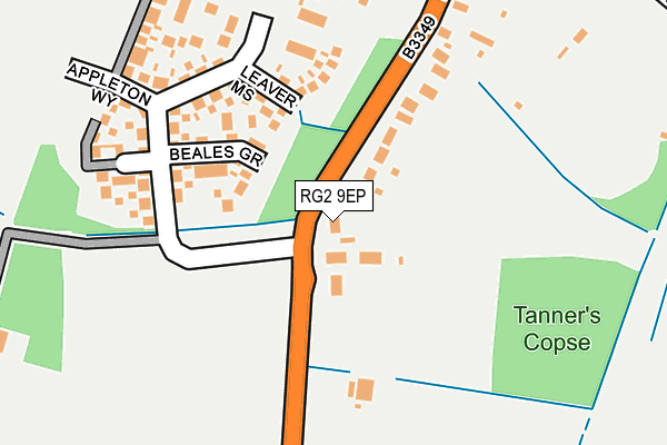 Map of RAL CHAUFFEUR LTD at local scale