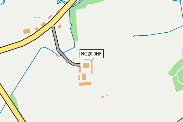 RG20 0NF map - OS OpenMap – Local (Ordnance Survey)